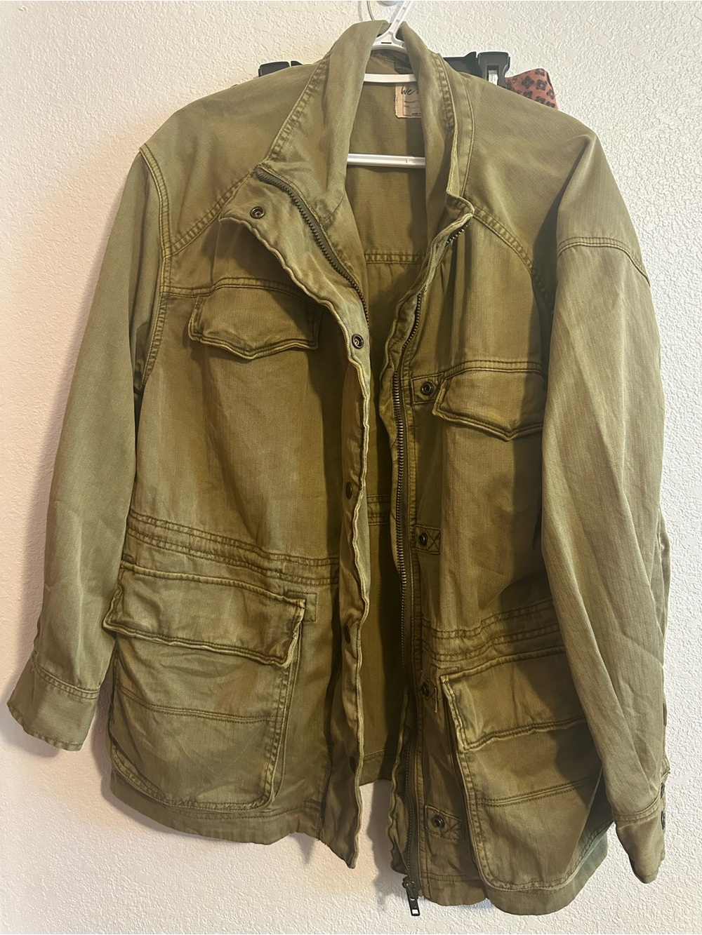 We The Free Olive Utility Jacket